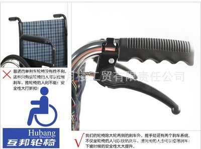 轻便折叠的出行伙伴 上海互邦轮椅车HBL1-S测评
